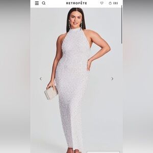 Retrofete Olivia Sequin Dress Size: XL